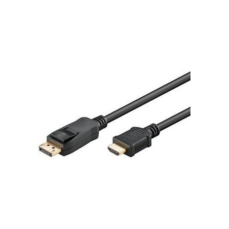 Goobay DisplayPort til HDMI Adapter 4K 60Hz 2 m Sort